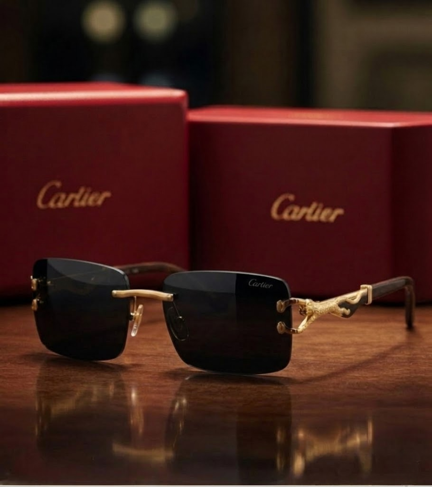 Gafas Cartier Rimless Panthère